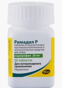 РИМАДИЛ Р (20 мг*20 таб) со вкус печени