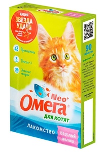 ОМЕГА NEO витамин д/котят (1*5)