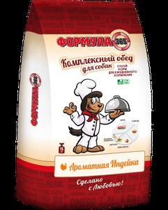 ФОРМУЛА 365 корм д/собак (15 кг) нежная индейка