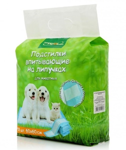 ТРИОЛ пеленки впитывающие 60*60см 12 шт триол