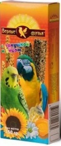 ВЕРНЫЕ ДРУЗЬЯ лакомства д/попугаев (150 г) ракушка/яйцо