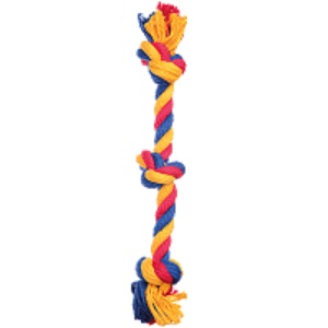 ИГРУШКА д/собак "Канат" ф16, 3 узла, 35-37 см (16467) Зооник