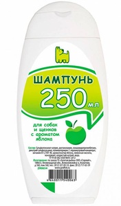ДОКТОР ЗОО шампунь д/кошек и котят (250 мл) с ароматом яблока