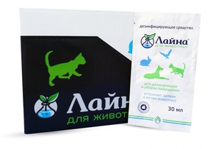 ЛАЙНА дезинфицирующее ср-во пакет (0,03л)