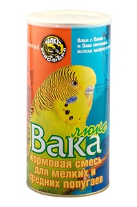 ВАКА ЛЮКС корм д/попугаев (1000 г) волнистых (1*8)