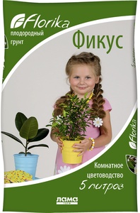 ГРУНТ ФЛОРИКА Фикус-Пальма (5 л) (1*5)