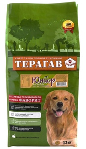 ТЕРАГАВ корм д/щенков сух (13 кг) юниор
