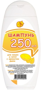ДОКТОР ЗОО шампунь д/кошек и котят (250 мл) с ароматом дыни
