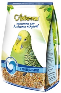 ЛЮБИМЧИК корм д/попугаев (500 г) Минерал (1*14)