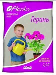 ГРУНТ ФЛОРИКА Герань (2,5 л) (1*12)