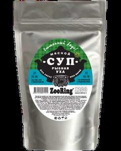 ЗООРИНГ МЯСНОЙ СУП д/собак Рыбная уха (1200 г)