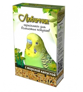 ЛЮБИМЧИК корм д/попугаев (500 г) Морская капуста (1*14)