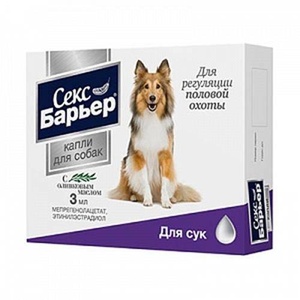 СЕКС БАРЬЕР (3 мл) капли д/сук (1*12) до НОЯБРЯ