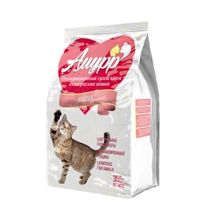 АМУРР корм д/кошек сух (350 г) ягненок (1*21)