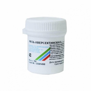МАЗЬ Аверсектиновая (30 г) (фбмс)