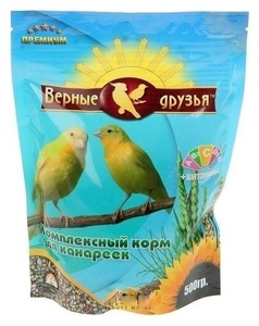 ВЕРНЫЕ ДРУЗЬЯ корм д/канареек (500 г) м/у (1*10)