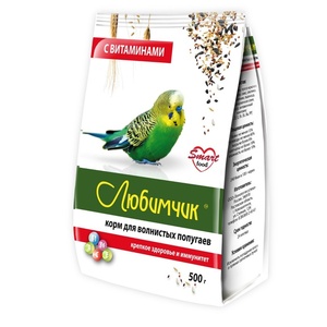 ЛЮБИМЧИК корм д/попугаев (500 г) Витамин (1*14)