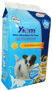 УЮТ пеленки (60*60*20 шт) приучающие/гелевые