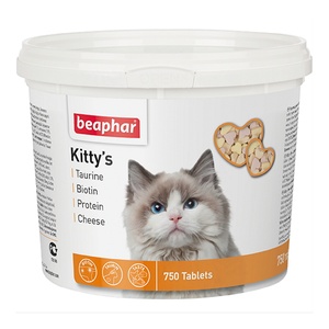 БЕАФАР витамины д/кошек (750 таб) смесь Kitty`s MIX (15шт*50)
